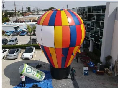 2023 Nuova pubblicità Balloon tetto EL Ahorro Supermarket
