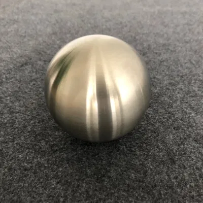 Tappo terminale a sfera in acciaio inox per raccordo di ringhiera per tubi rotondi Componenti della ringhiera