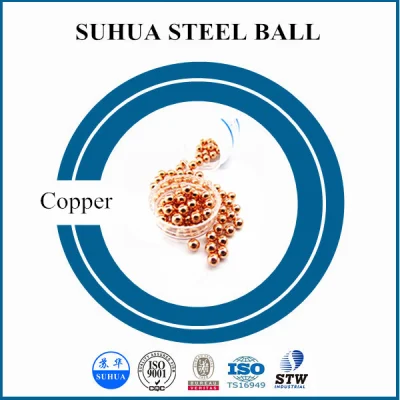 Sfera in rame solido da 10 mm con sfera in metallo