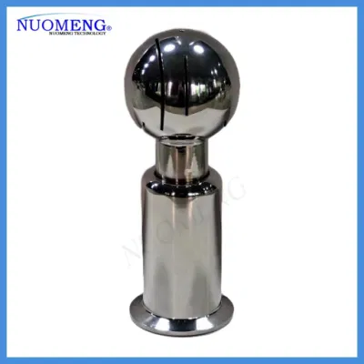Sfera di pulizia per fori ciechi in acciaio inox per uso sanitario