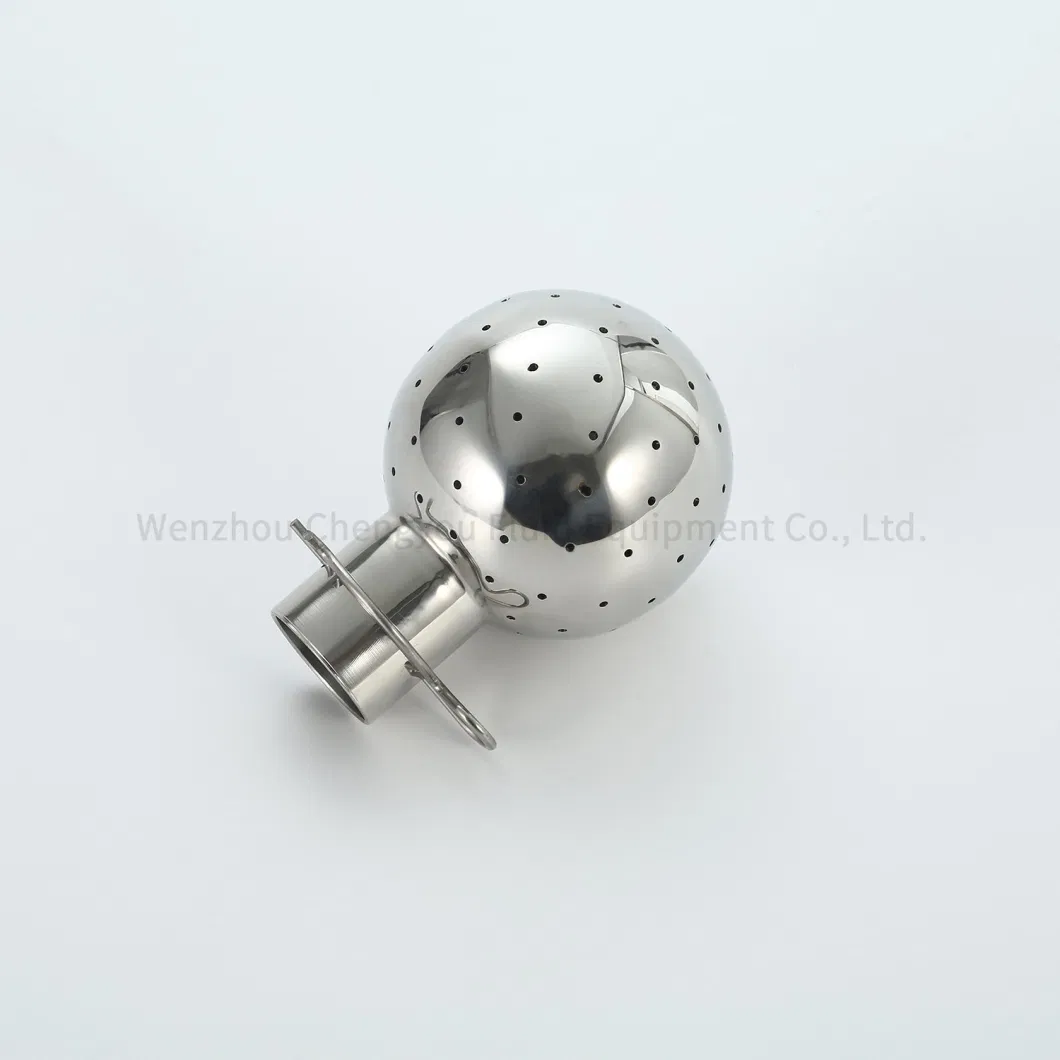 Sanitary Stainless Steel Threaded Rotary Cleaning Washing Ball Spray Ball 360&deg; Thread