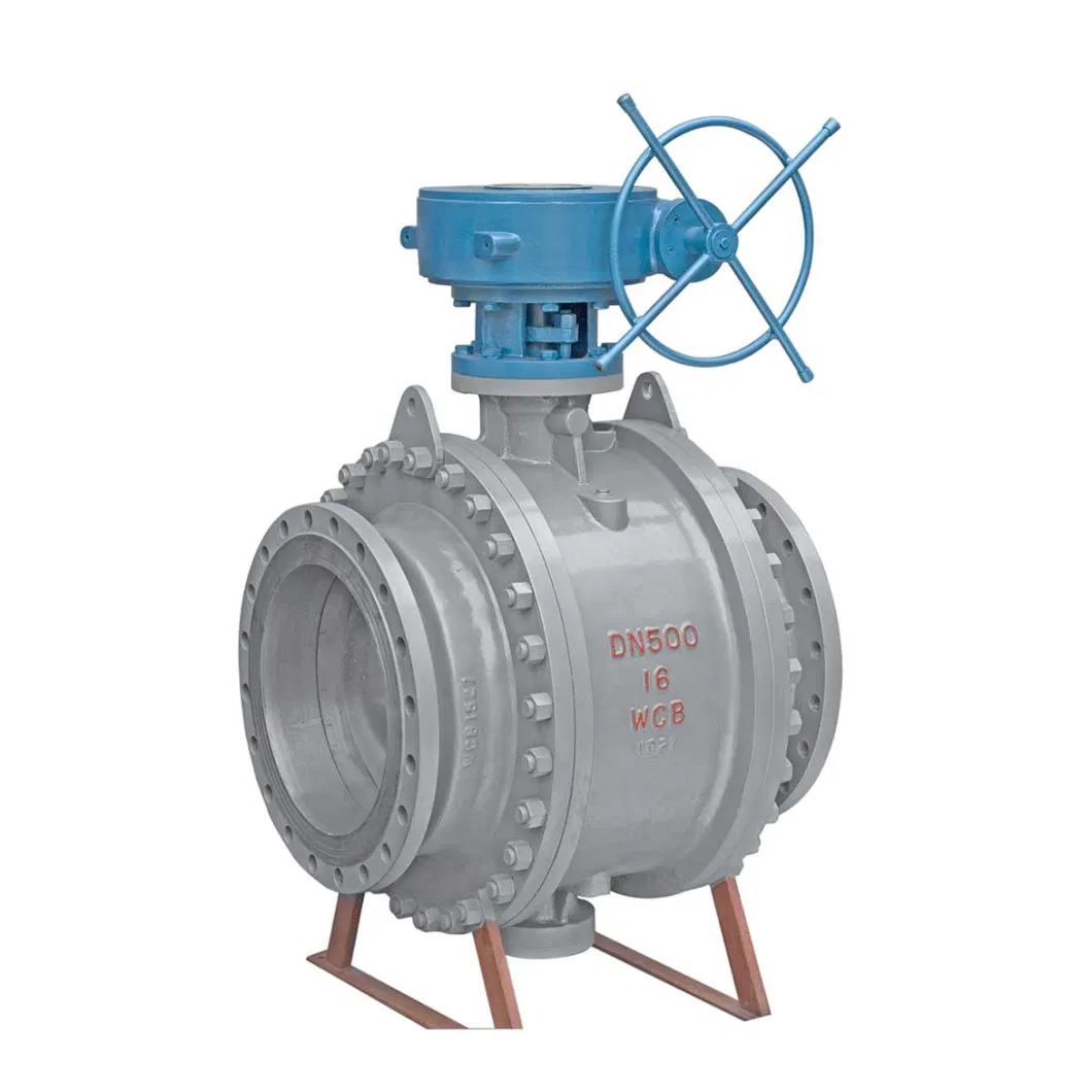 DIN/API/JIS Wcb Stainless Steel 304/316 Electric Fire Safe Trunnion Mounted Forged Ball Valve