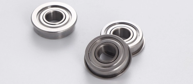 Stainless Steel Sealed Watertight Bearing Manufacturer 6.35*15.875*4.978mm Sfr4-2RS Stainless Steel Miniature Ball Bearing with Flange