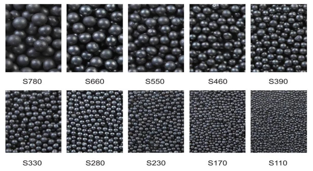 Metal Surface Cleaning Metal Abrasive Shot Cast Steel Shot S460 Shot Blasting Balls Cast Steel Balls