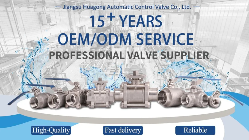 Stainless Steel 304 Floating Ball Valve Threaded Ends Three-Piece Full Bore Valve