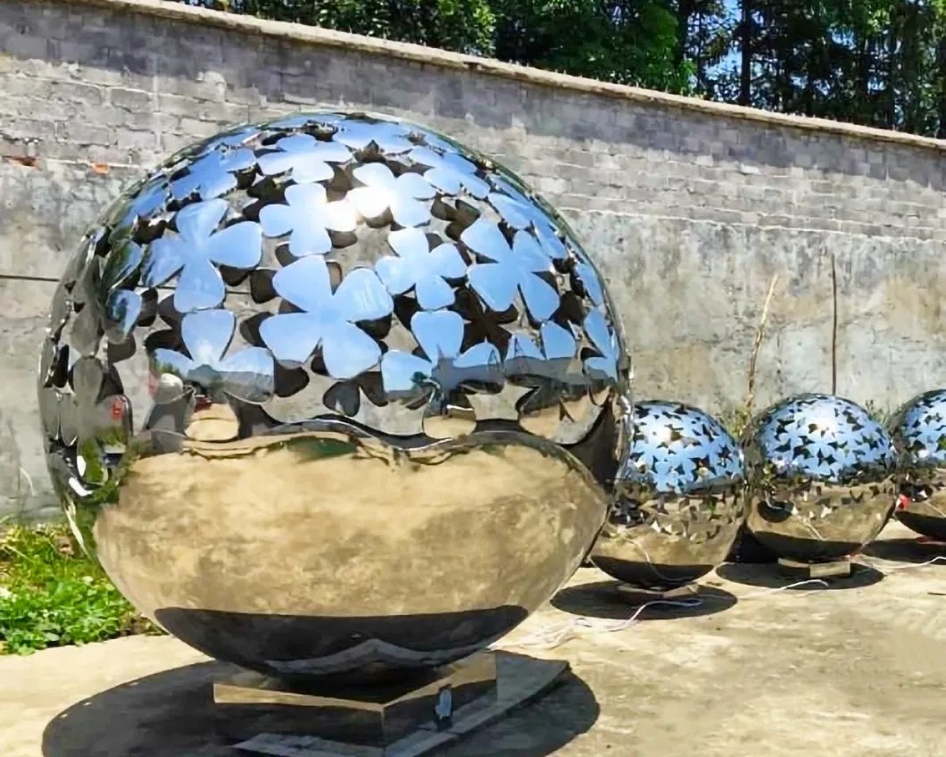 Custom Design Large Metal Ball Sculpture