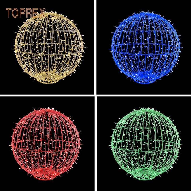 Toprex Outdoor Decorations Wedding Waterproof Cold Light up Beach LED Giant Ball