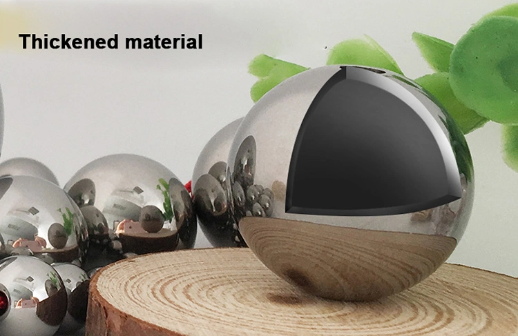 Big Sizes Metallic Spheres Stainless Steel Hollow Ball