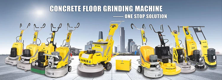 Planetary Design Concrete Floor Grinding Machine with Vacuum Cleaner