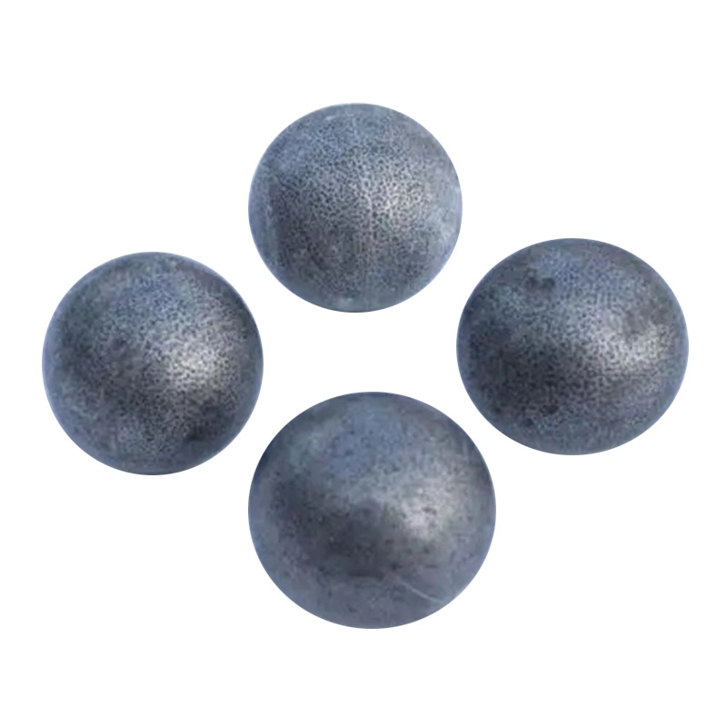 ISO Certificate Cr Element B2 B3 High Impact Toughness Forging Customized 60-65 HRC Black Forged Steel Ball/Cast Steel Ball for Ball Mining