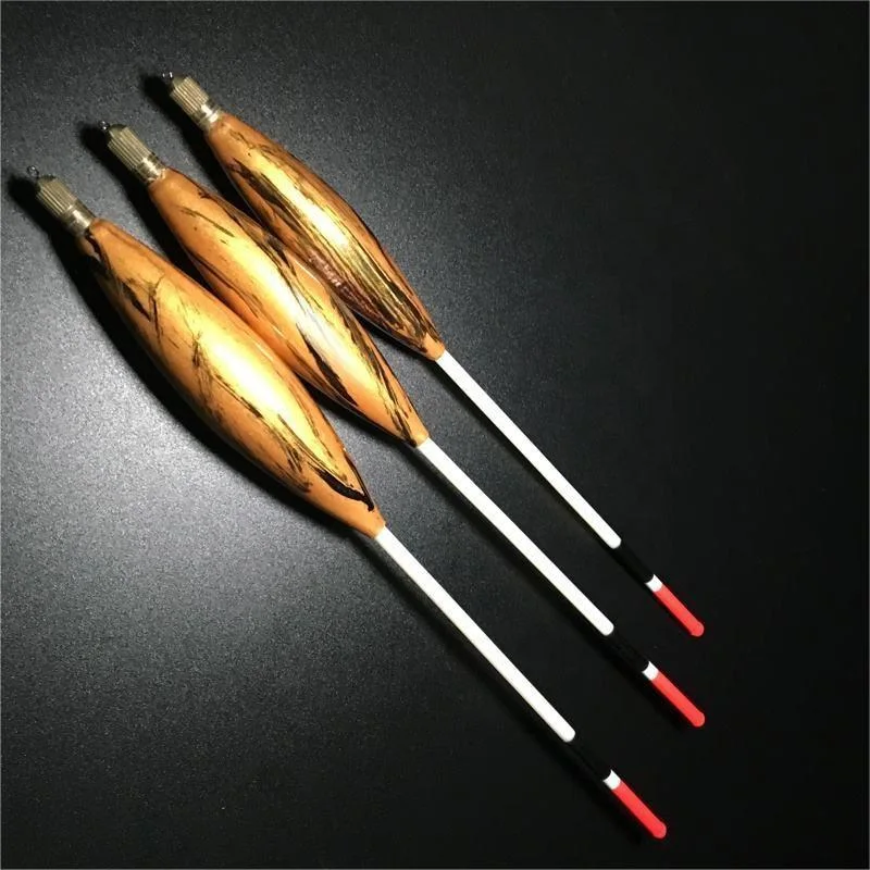 Yellow Hot Sale Balsa Pellet Weighted Stick High Sensitivity Fishing Float