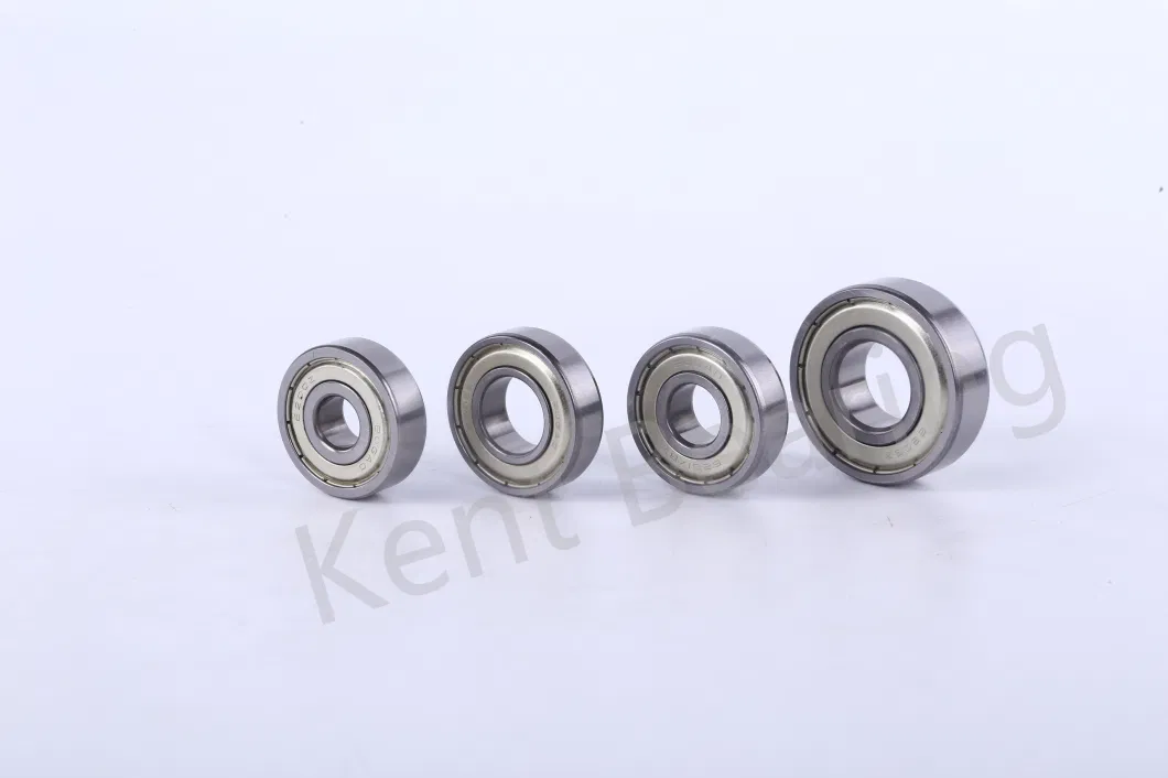 High Precision Low Noise Chrome Steel Deep Groove Ball Bearing 6010 Zz 2RS for Electric Motor