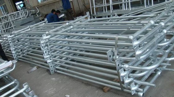 Rust-Proof Hot DIP Galvanized Steel Ball Stanchion with Hole