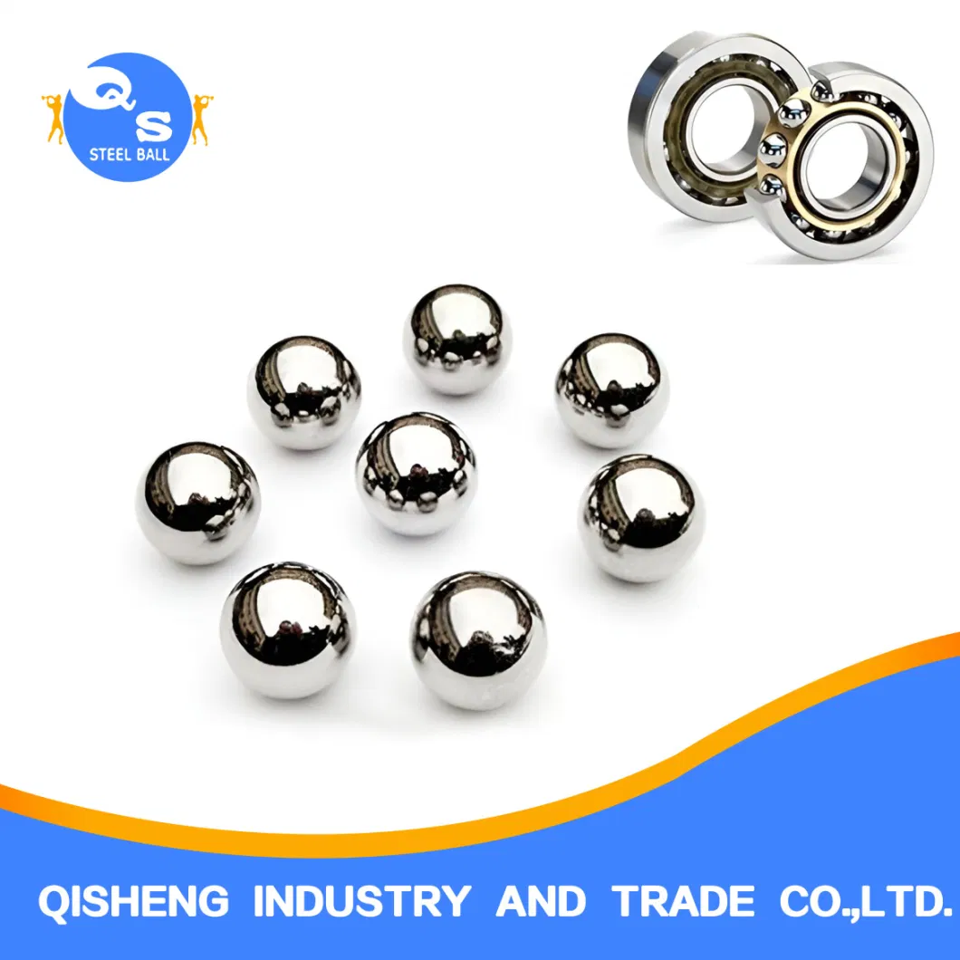 Factory Direct Sales Low Carbon Steel Ball AISI1010 9.0mm 9.525mm 3/8 G100 for Conveyors.