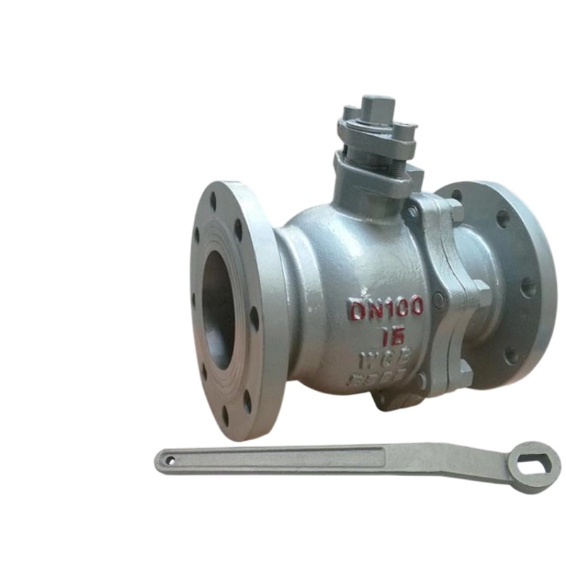 Q41f Cast Steel Flanged Ball Valve Floating Ball Valve