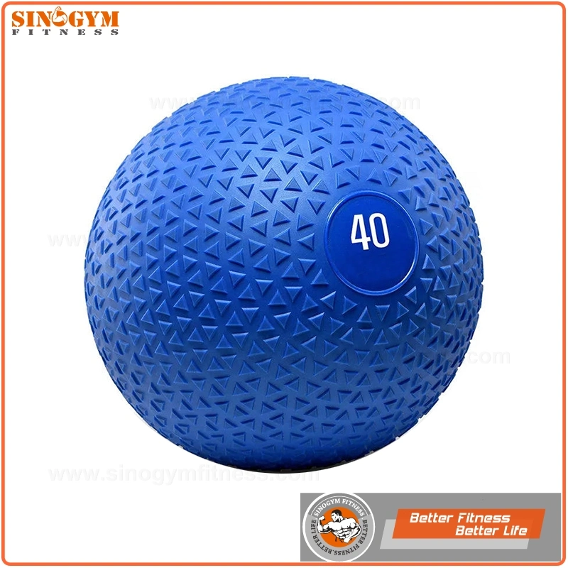 Triangle Textured Grip Dead Weight Slam Exercise Ball for Cross Training