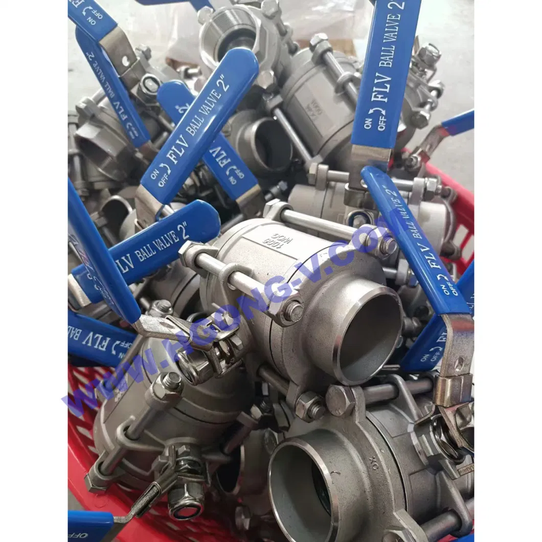 ANSI/DIN/JIS Male Female Thread 150lb Bsp Ss Stainless Steel 1PC 2PC 3PC Threaded Ball Valve