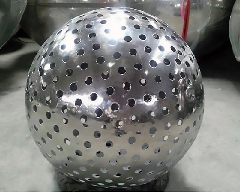Laser Cut Stainless Steel Spheres