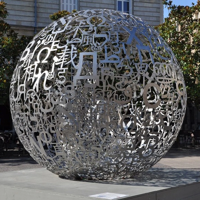 Laser Cut Stainless Steel Spheres