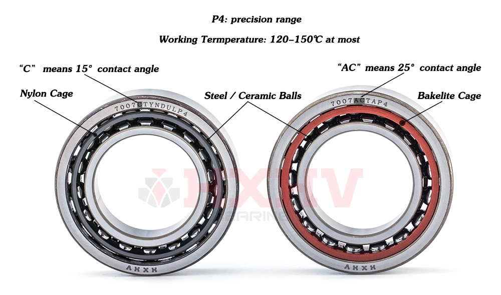 7020 C AC 7020C 7020AC HXHV high speed angular contact thrust bearing