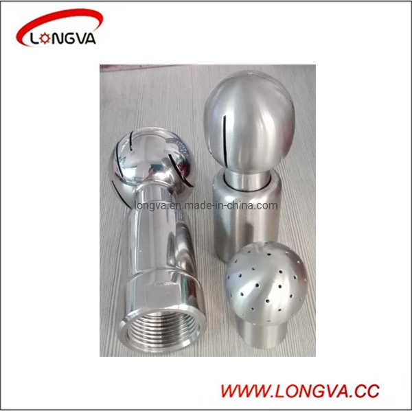 Stainless Steel Sanitary Horn Shape Rotary Cleaning Ball