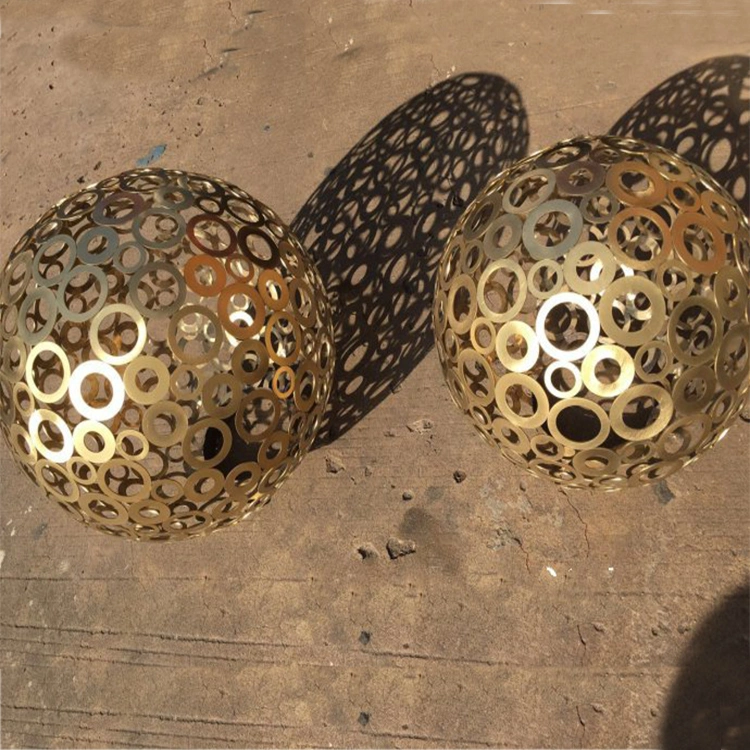 Laser Cut Stainless Steel Spheres