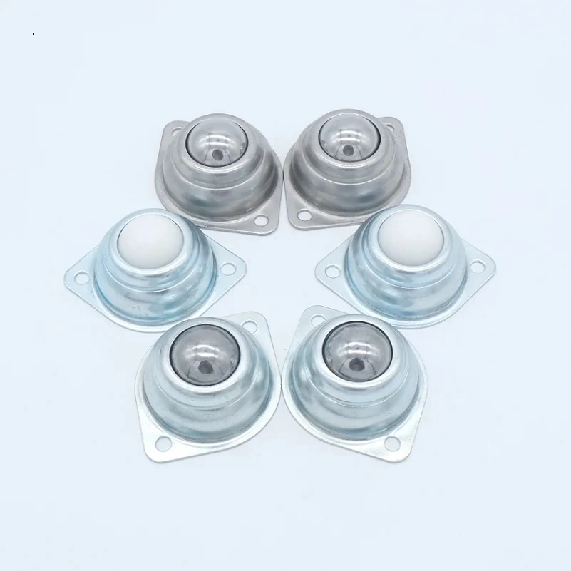 Stainless Steel Ball Roller Universal Press in Steel Ball Caster Ball Rollers Transfer Unit