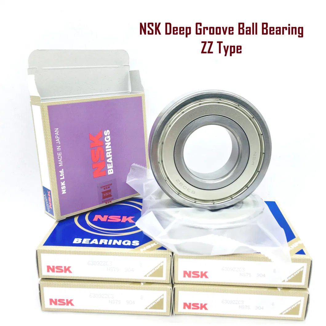 NSK NTN NACHI Asahi Linear/ Thrust/ Pillow Block/ Deep Groove/ Ceramic/ Stainless Steel Ball Bearing 6200 6201 6202 6203 6204 6205 as Chamfer