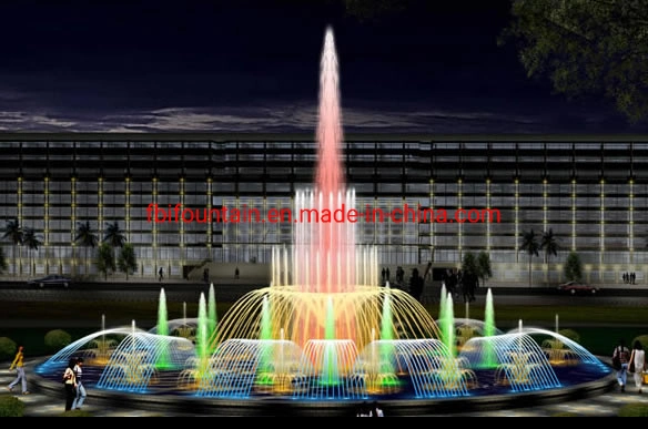 China Factory Customized Digital Graphical Water Curtain Fountain