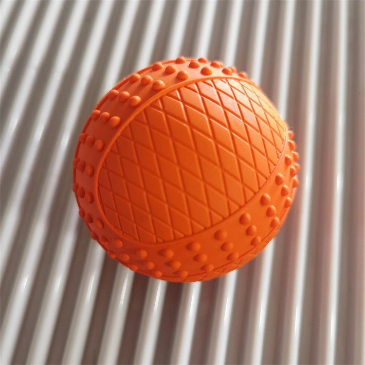 Dog Toy Ball, Highly Elastic, Sound-Resistant, Bite-Resistant Molar Ball, Tooth Cleaning Rubber Ball