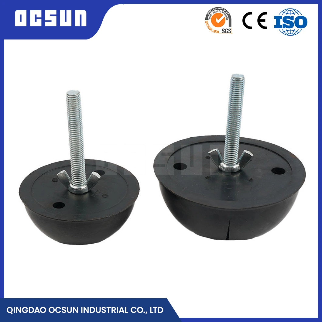 Ocsun Lifting Anchor Rubber Recess Former Supplier Wholesale Rubber Ball Former OEM Customized China Construction Hardware Concrete Fastener Steel Recess Former