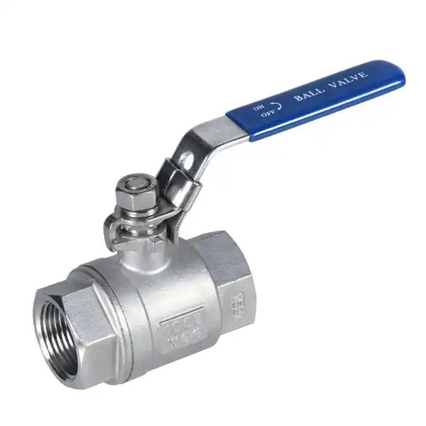 2&quot; Stainless Steel Ball Valve Heavy Type NPT/Bsp Female 2PC Ball Vale DIN3202-M3