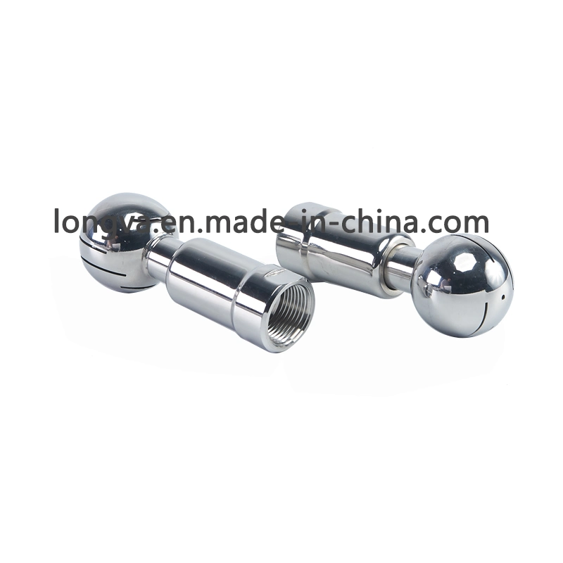 Sanitary Stainless Steel Female Threaded Tank Rotary Cleaning Ball