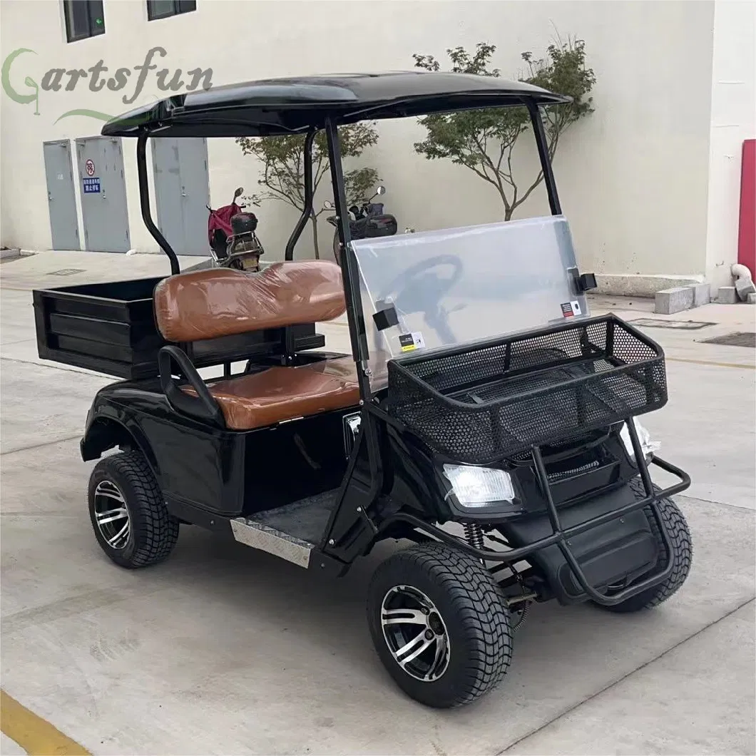 Factory Wholesale Prices 2 Seater Utility Electric Club Car Electric Pickup Truck