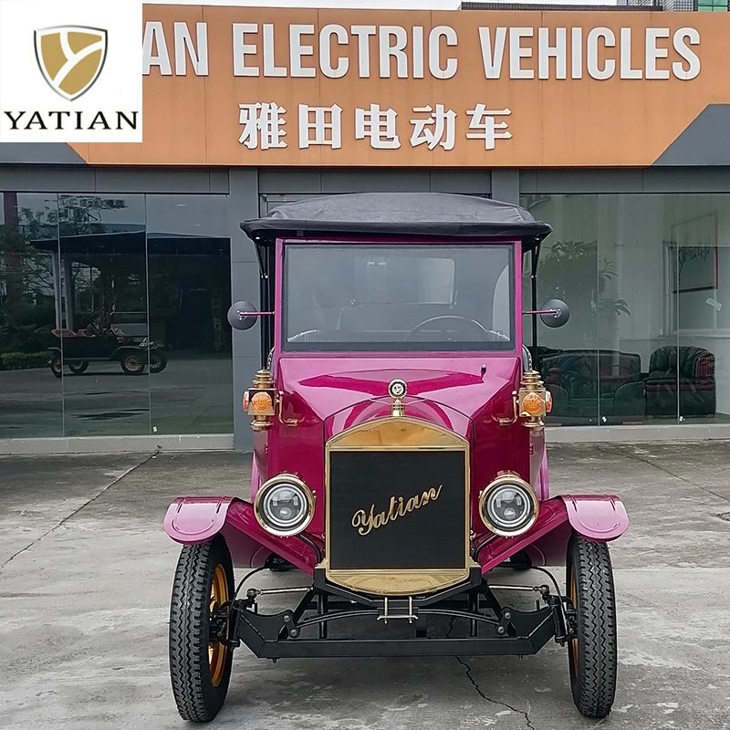 Yatian Leading Manufacturer CE Certification New Road Legal Electric Golf Cart Farm Utility Electric Vehicle with Rear Seat