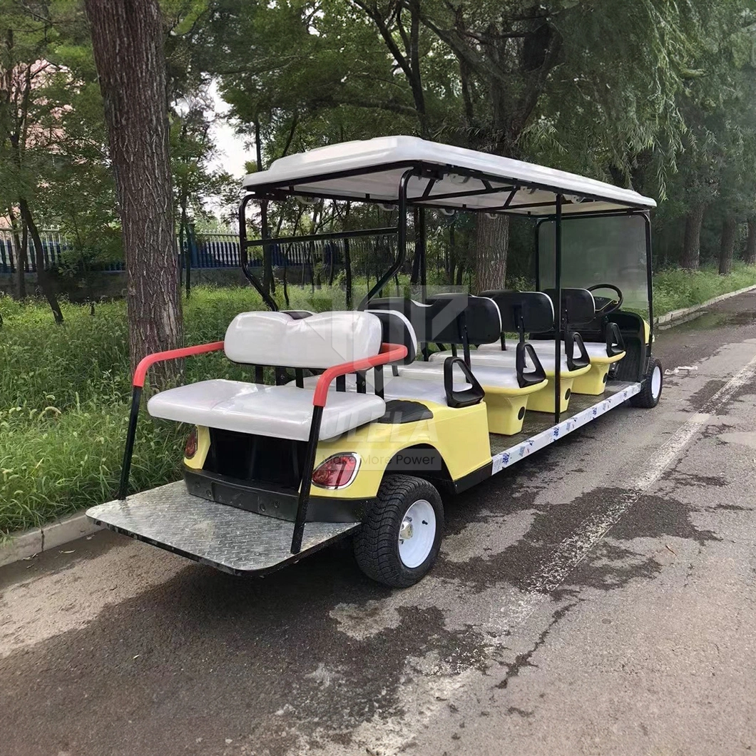 Ulela Best Golf Cart Dealers 80-100km Endurance Mileage off Road Golf Cart Electric China 10 Seater Golf Cart