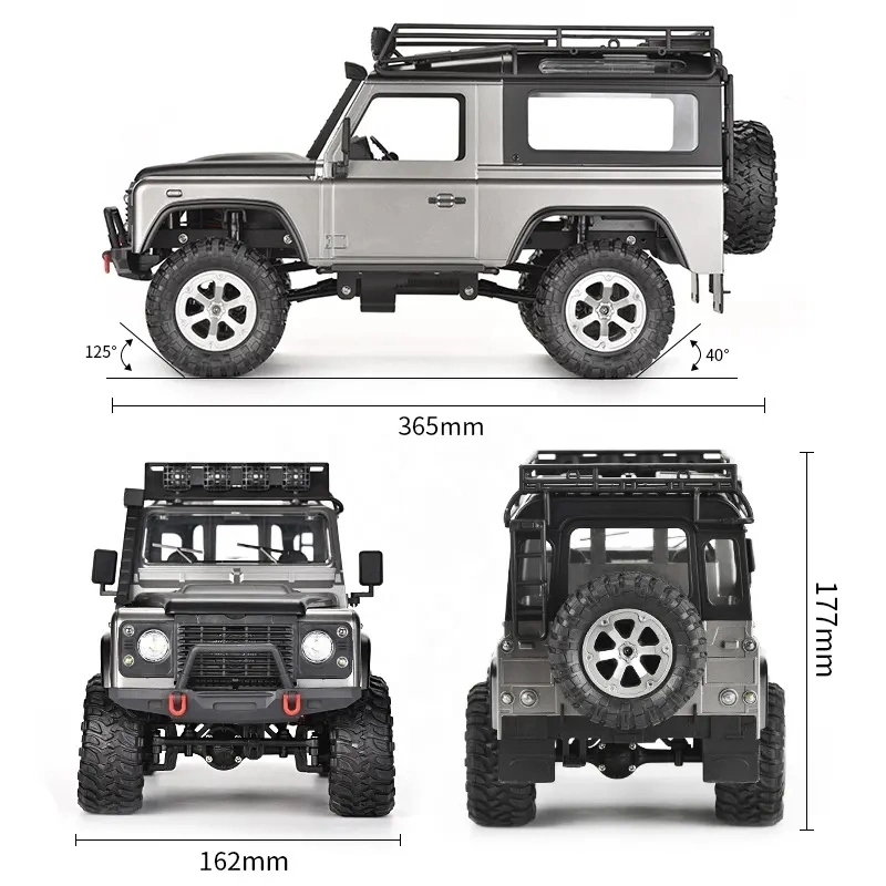 Remote Control Car Electric Toys Children Cool Cross Country Vehicle 2.4G 1: 12 Full Scale 4WD R/C Car Model off-Road Vehicles