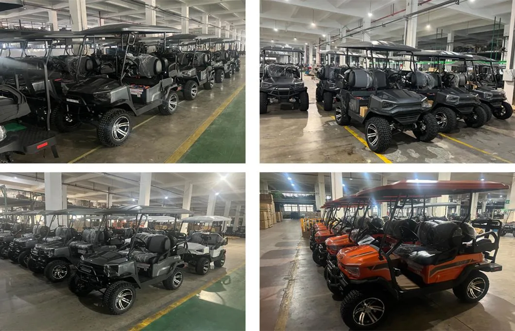 Hot Sale 2023 4 Seat Electric Vehicle Golf Buggy Electric Golf Carts