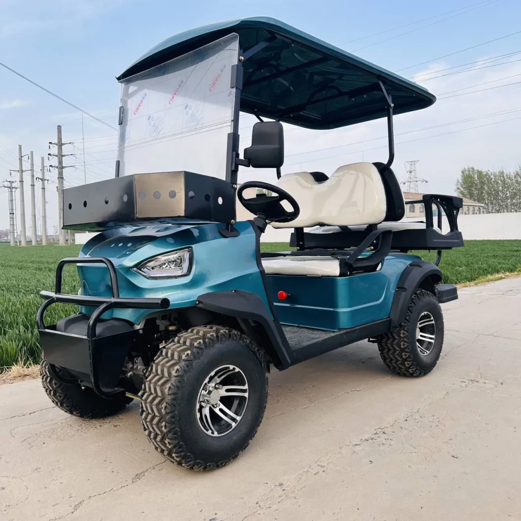 2023 New Popular 72V 5000W Chinese 4 Wheel 6 Seater Electric Golf Cart with Customized Service