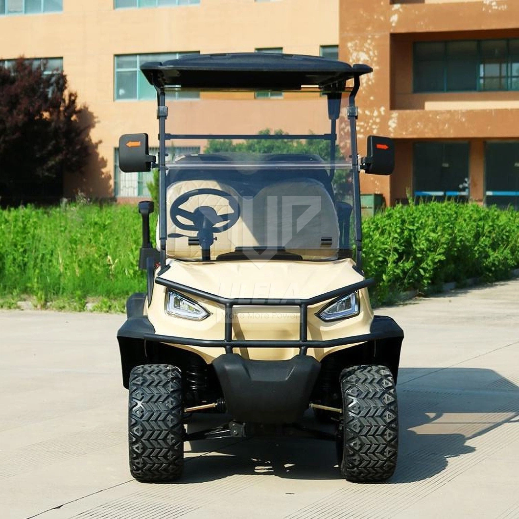 Ulela Custom Golf Cart Dealership 100km Maximum Mileage Lithium Golf Cart Batteries 48V China 4 Seater Youth Golf Cart