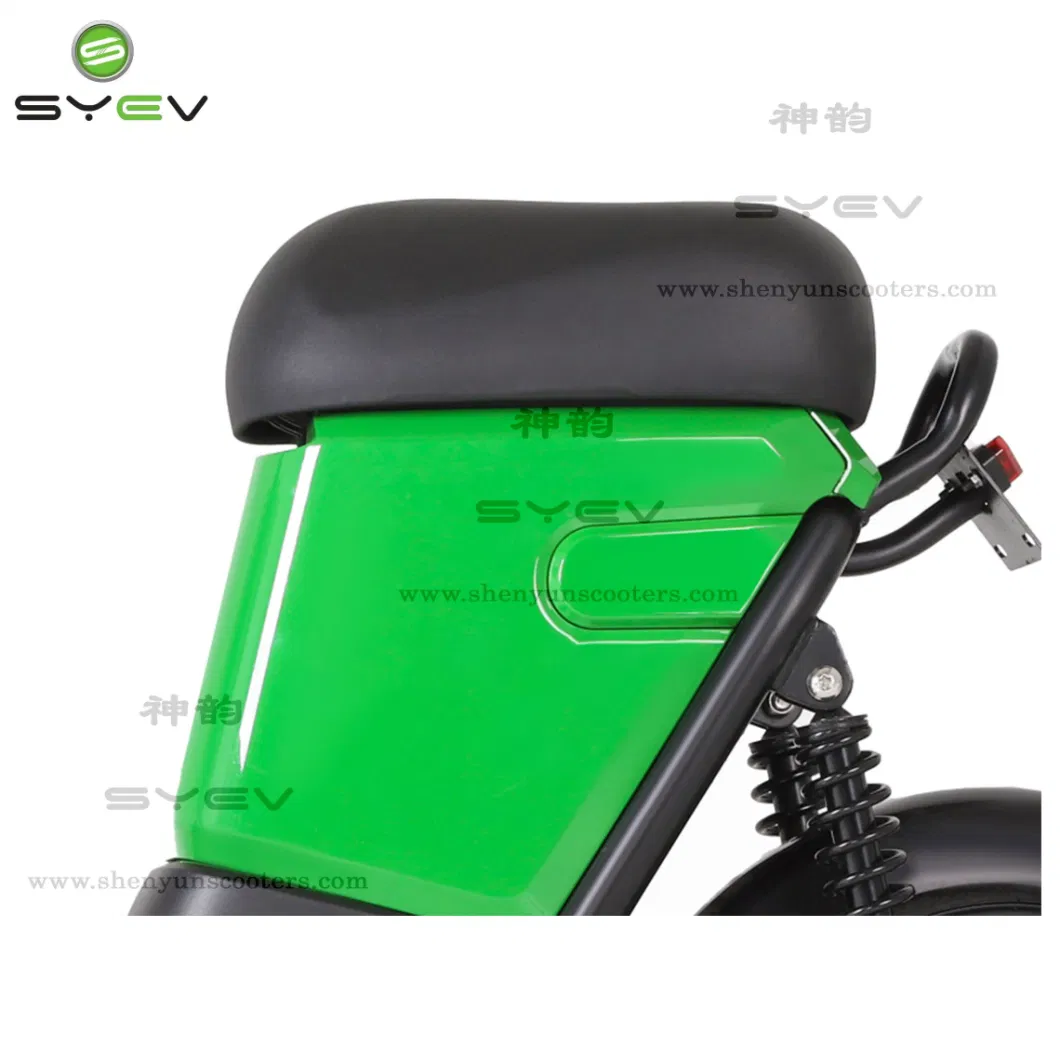 China Syev Factory 2022 New Stylish 48V 350W Light Weight Sharing Electric Motorcycle for Youth Commuting