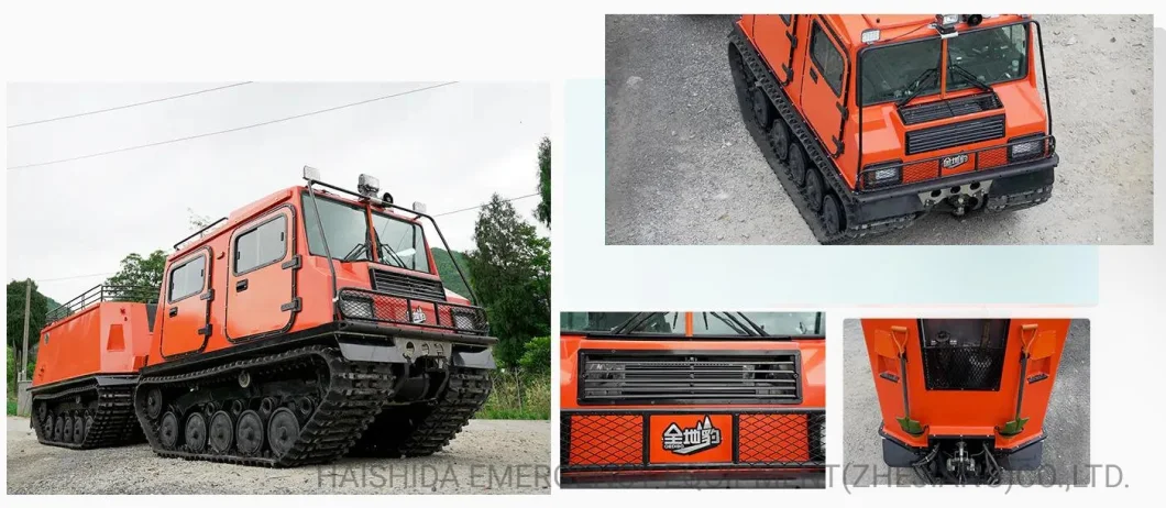 Amphibious All Terrain Emergency Rescue Fire Vehicles Panthera