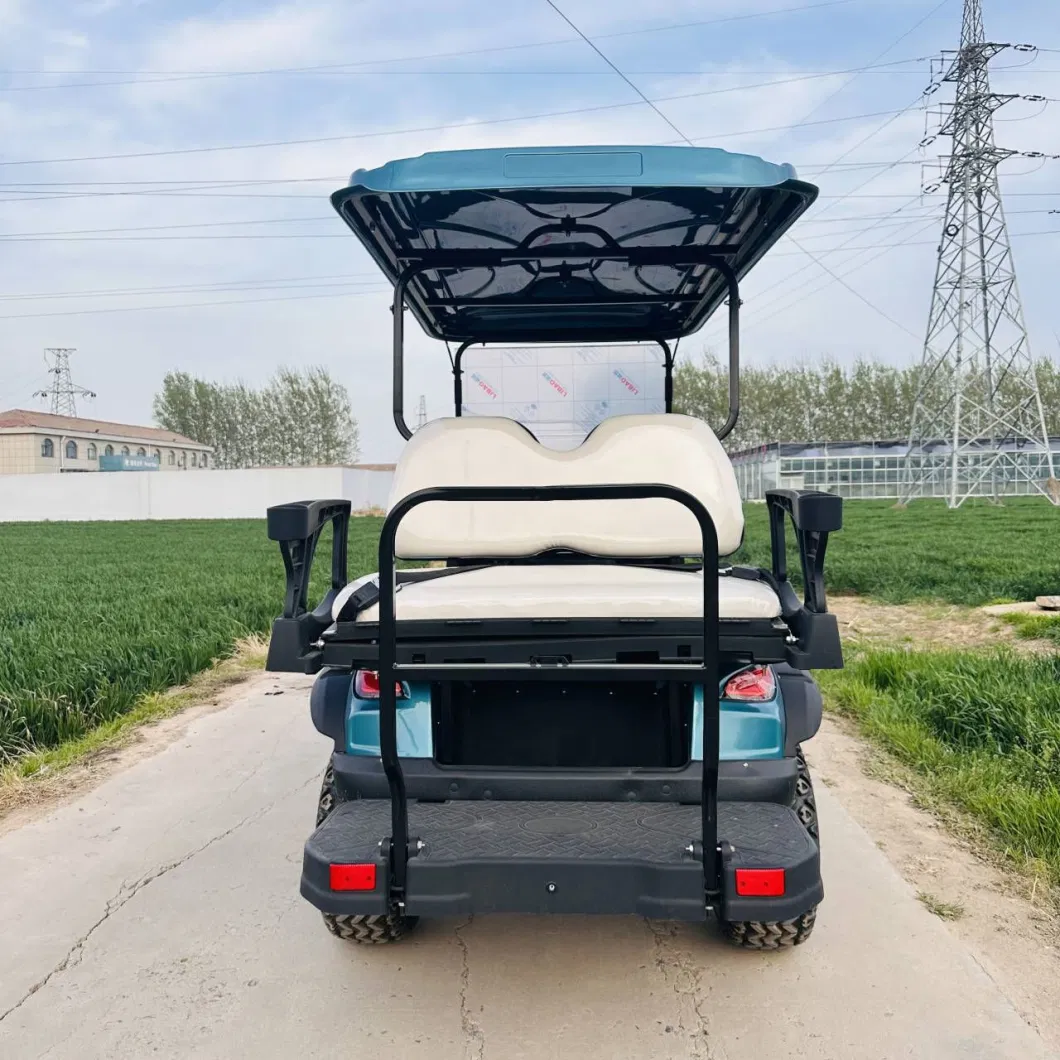 2023 New Popular 72V 5000W Chinese 4 Wheel 6 Seater Electric Golf Cart with Customized Service