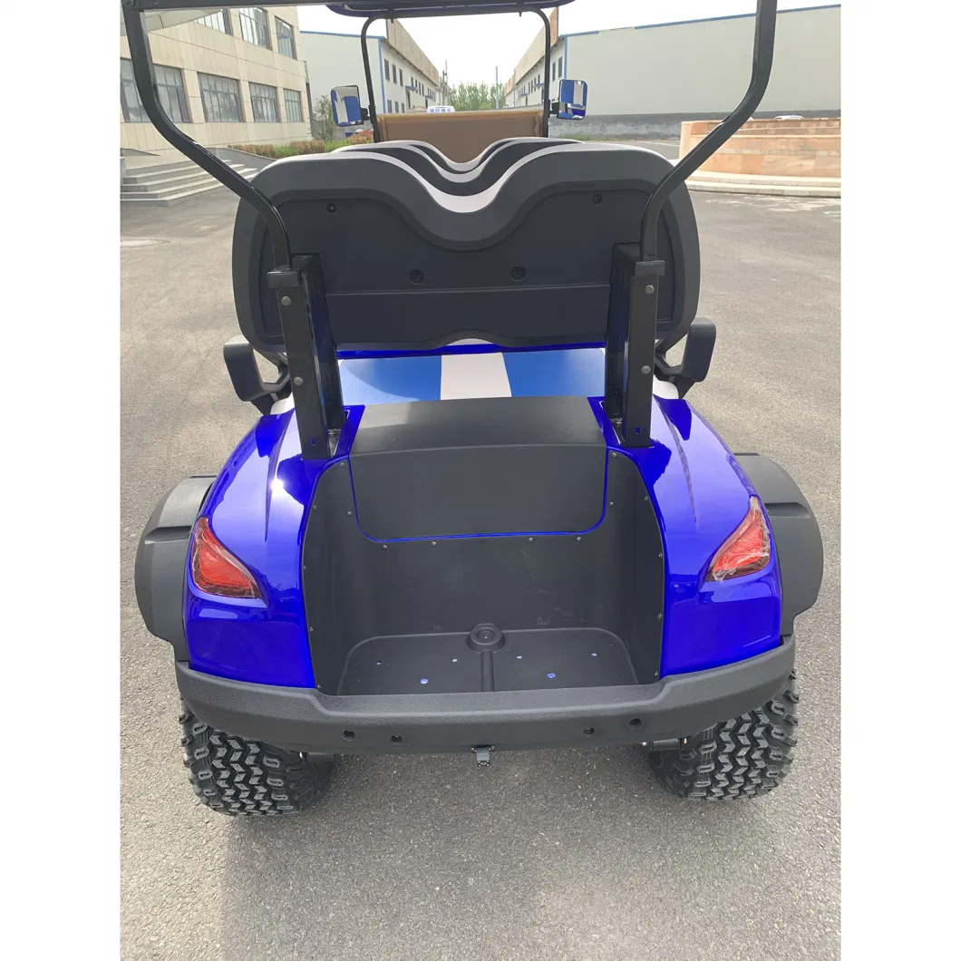 5kw Pmsm Motor Top Quality 6 Seater Lifted Electric Golf Cart
