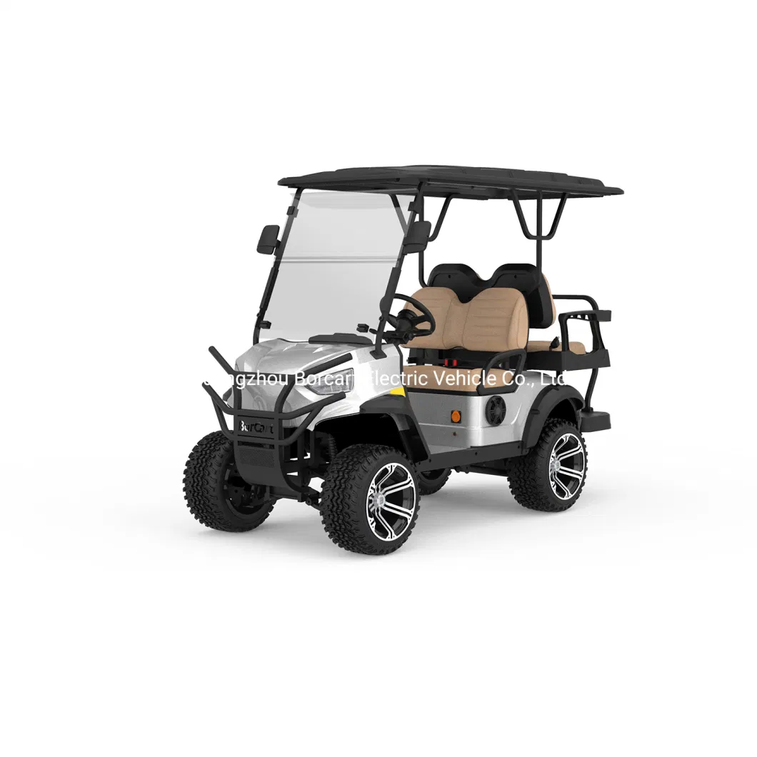 Custom Electric Golf Cart Safety Powerful Hunting Personal Cart