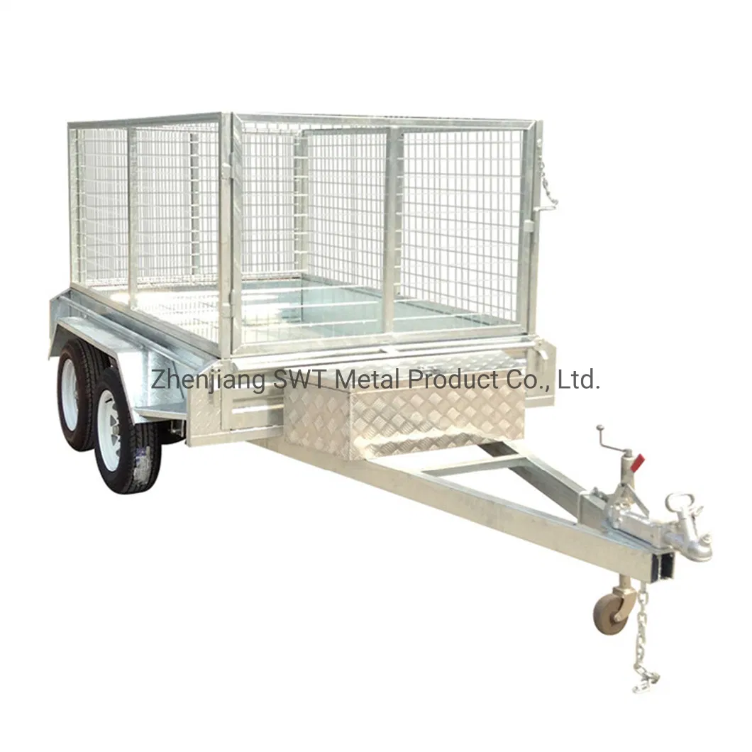 Promotional Galvanized Utility Trailer Side Tipping