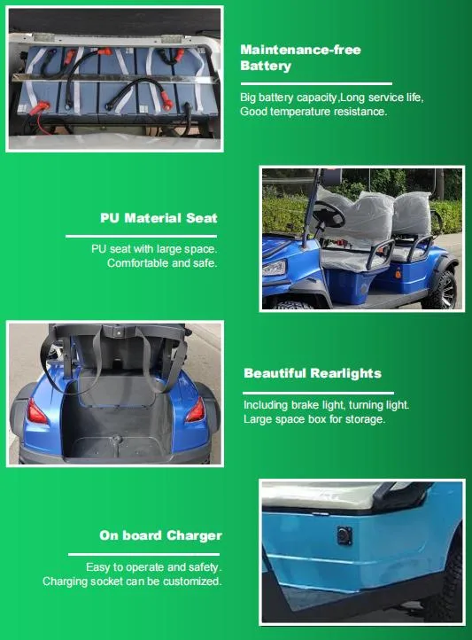 4 Seats New Designed Electric Golf Cart