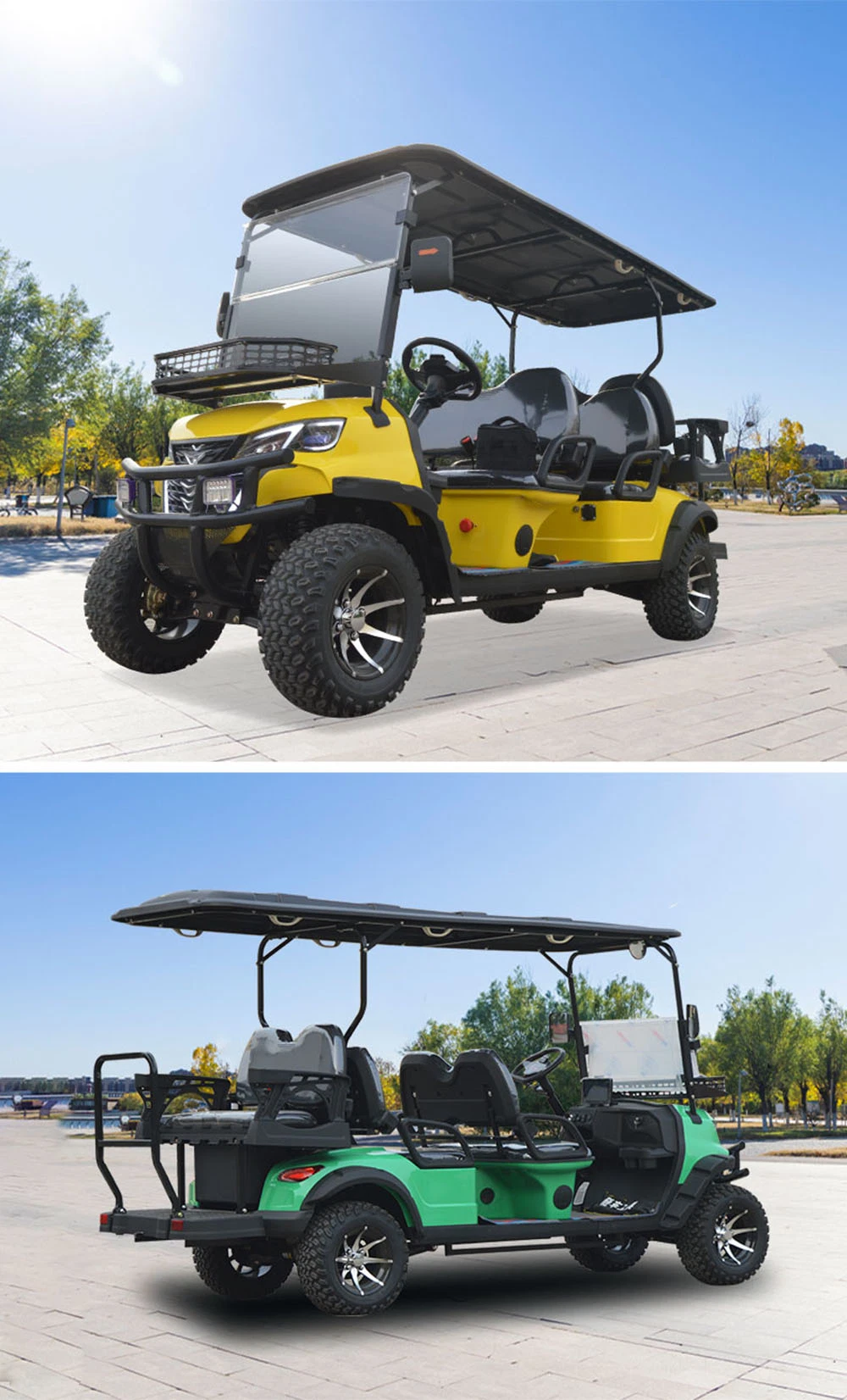 5kw 4 Seat Adult Electric Four Wheeler Golf Cart New Energy Vehicle 48V Lithium Electric Golf Cart