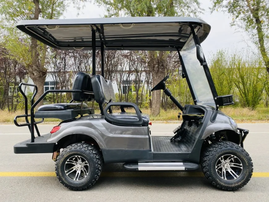 High Performance Japanese Used Electric Golf Cart with Roof Plastic Shell
