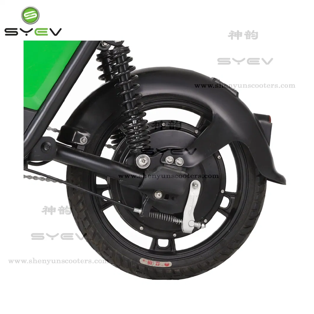 China Syev Factory 2022 New Stylish 48V 350W Light Weight Sharing Electric Motorcycle for Youth Commuting